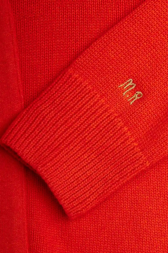 Dječji pulover s dodatkom vune Mini Rodini 25720125 crvena
