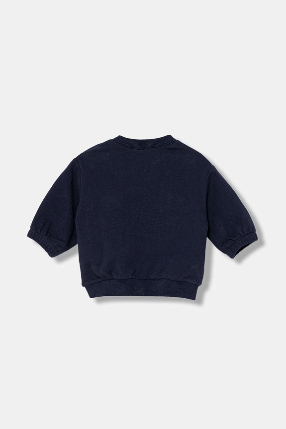 United Colors of Benetton bluza niemowlęca 3MDSA1061.W.seasonal granatowy AW25