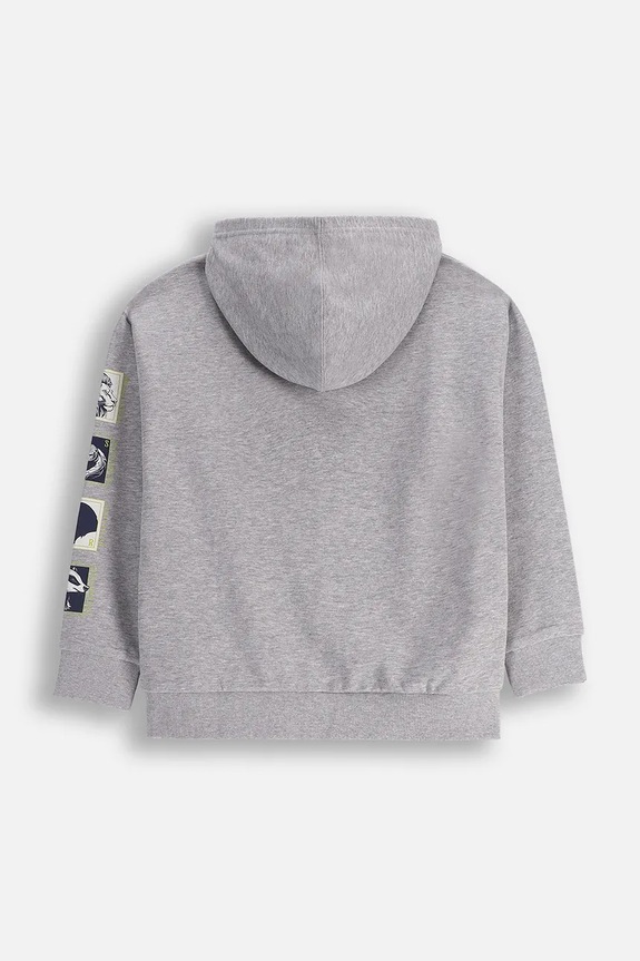 Chłopiec Coccodrillo bluza dziecięca ZC5132301LBW szary