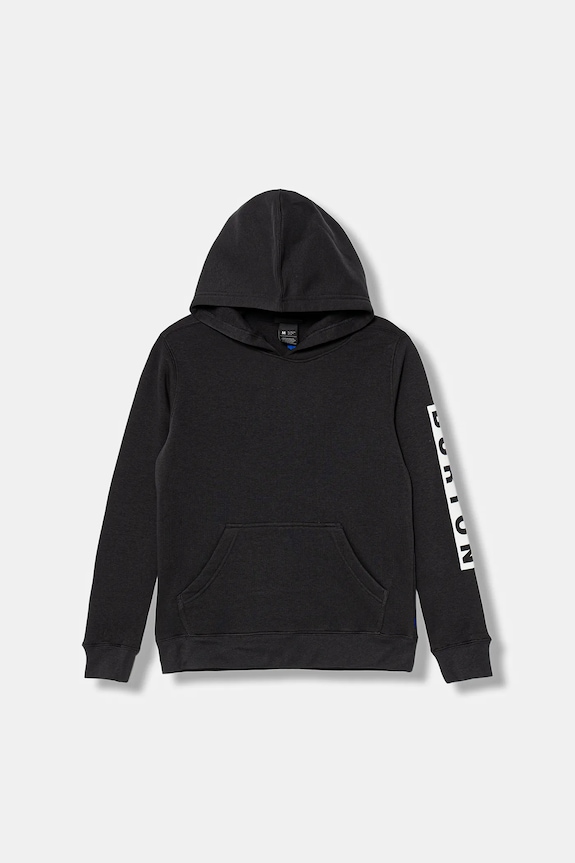 Παιδική μπλούζα Burton ELITE με κουκούλα μαύρο 148971