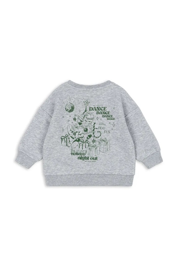 Хлопчик Дитяча кофта Konges Sløjd LOU SWEAT SHIRT OCS KS104346.9BYA сірий