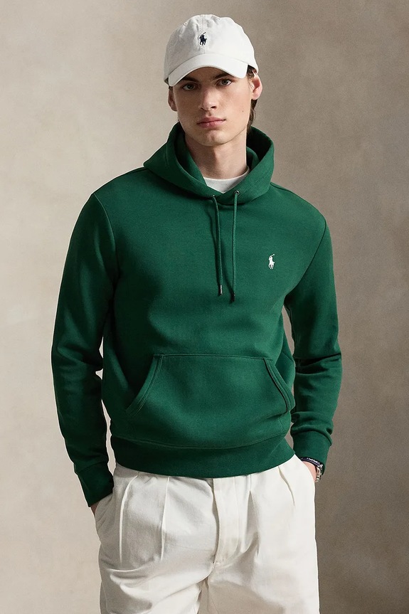 Polo Ralph Lauren bluza z kapturem męska zielony 710907092