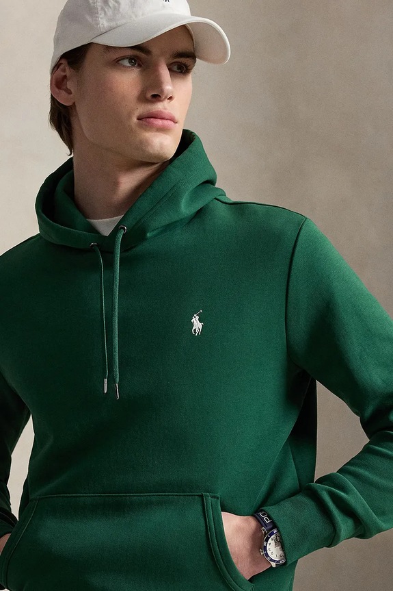 Polo Ralph Lauren bluza z kapturem męska zielony 710907092