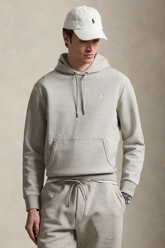 Polo Ralph Lauren bluza z kapturem męska szary 710907092