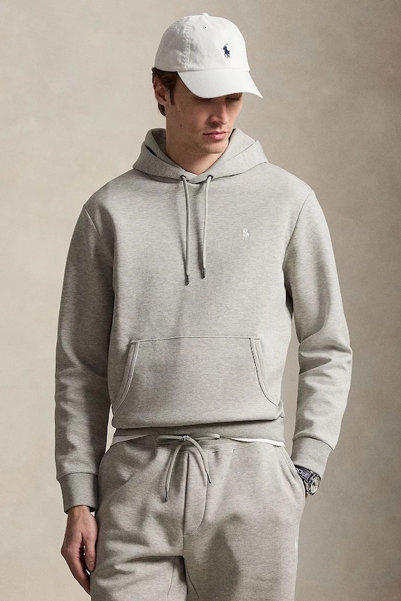 Polo Ralph Lauren bluza z kapturem męska szary 710907092