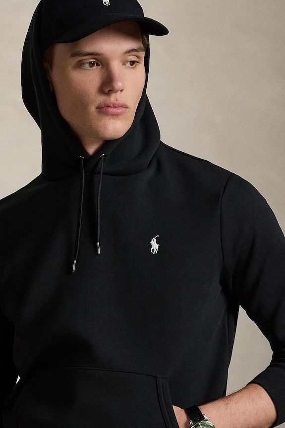 Polo Ralph Lauren bluza z kapturem męska czarny 710907092