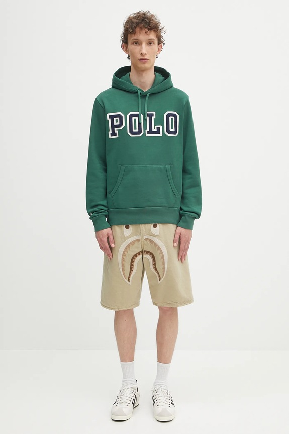 Mikina Polo Ralph Lauren Pohoodm2 Long Sleeve 710972664 zelená