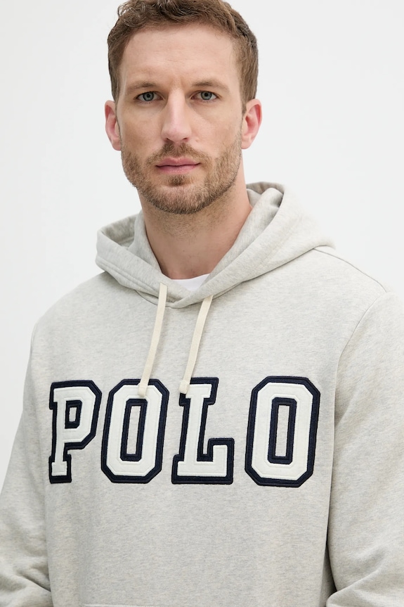 Polo Ralph Lauren bluza Pohoodm2 Long Sleeve szary 710972664