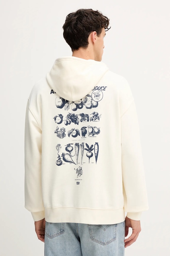 Îmbrăcăminte Levi's hanorac de bumbac A2639 bej