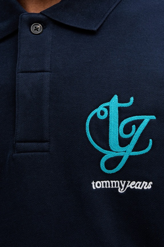 Tommy Jeans hanorac de bumbac DM0DM21800 bleumarin