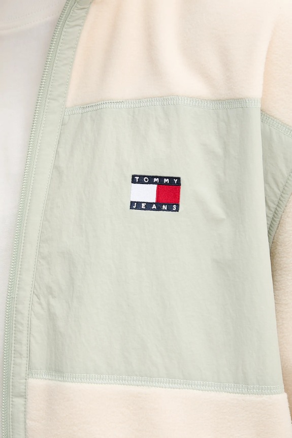 Tommy Jeans bluza polarowa DM0DM21906 beżowy