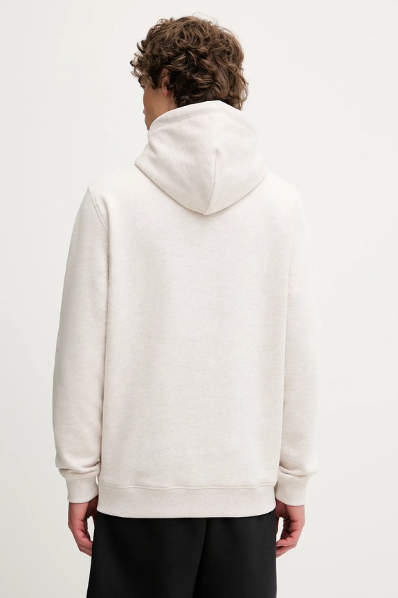 Oblečenie Tommy Jeans mikina s kapucňou pánska bavlnená DM0DM21922 béžová