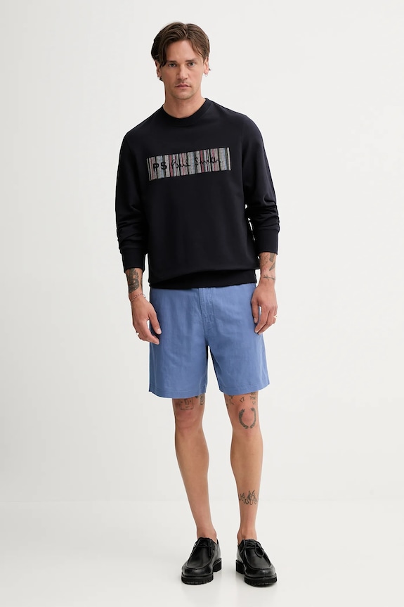PS Paul Smith bluză M2R.668UE.TP5160 bleumarin AW25