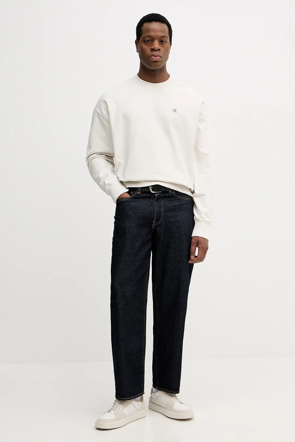 Calvin Klein Jeans felső LV04RC277G bézs SS26