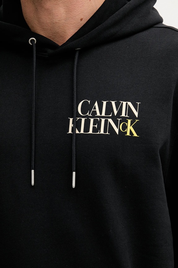Dukserica Calvin Klein Jeans crna LV04RC283G