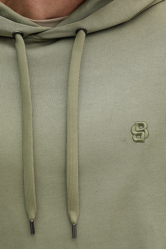 Bavlnená mikina BOSS C-Stevens 116 50544099 zelená