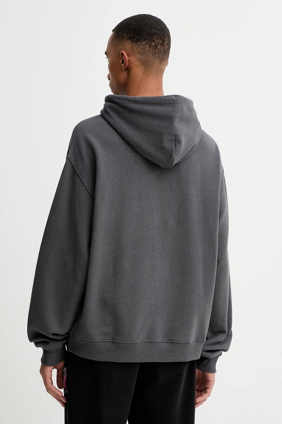 Oblečenie Bavlnená mikina Tommy Jeans DM0DM22082 sivá