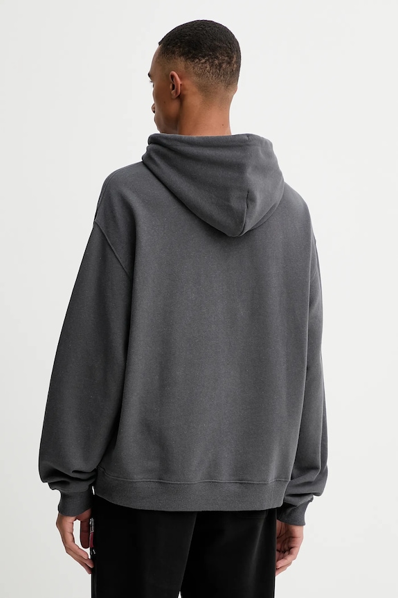 Oblečenie Bavlnená mikina Tommy Jeans DM0DM22082 sivá