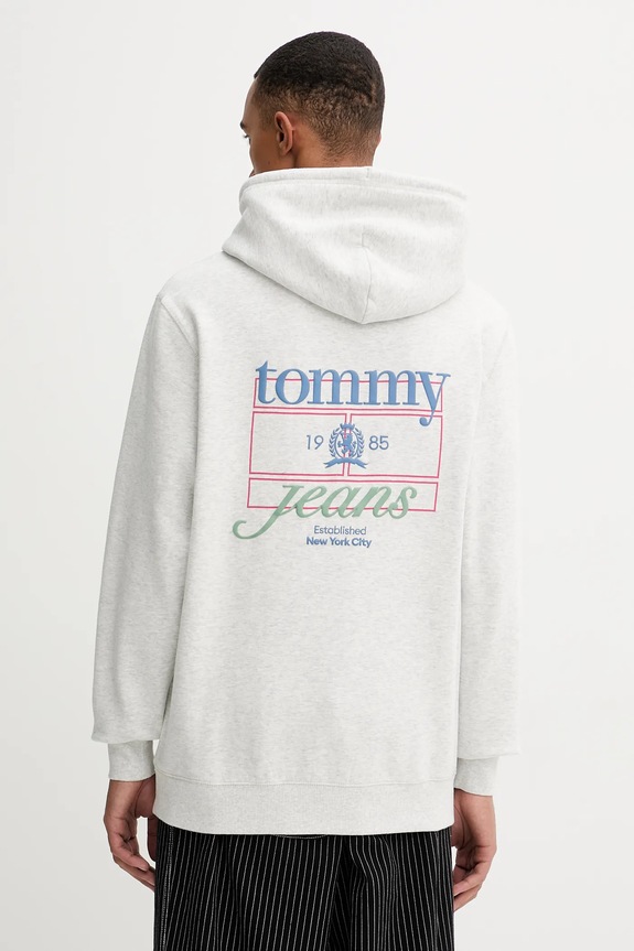 Tommy Jeans felső nyomtatásos szürke DM0DM22085