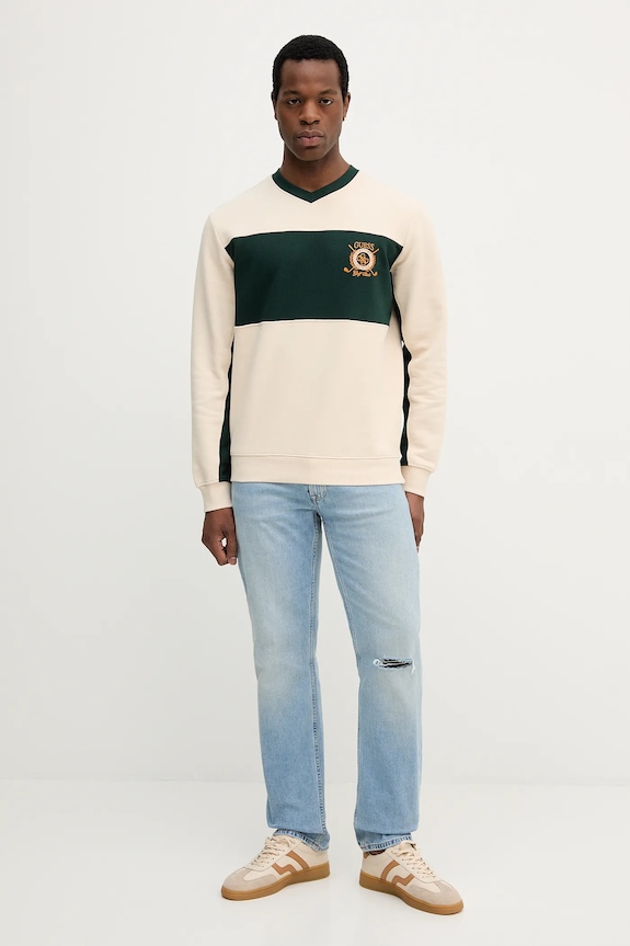 Mikina Guess M5YQ11.KCXW1 béžová AW25