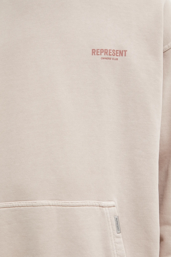 Represent hanorac din bumbac Owners Club OCM41113 bej