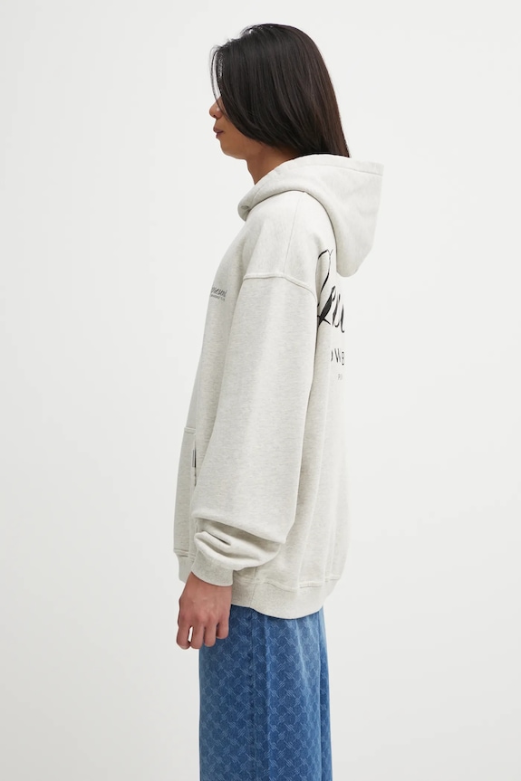 Represent cotton sweatshirt Owners Club Script OCM41200 gray AW25