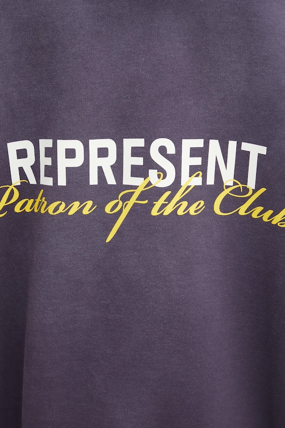 Represent cotton sweatshirt Patron of the Club violet MLM4272