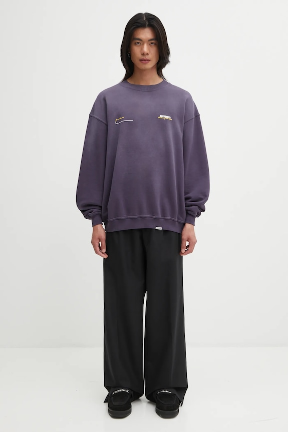 Represent cotton sweatshirt Patron of the Club MLM4272 violet