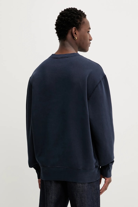 Îmbrăcăminte A.P.C. hanorac de bumbac A.P.C. x MARC JACOBS COHKQ.H37003 bleumarin