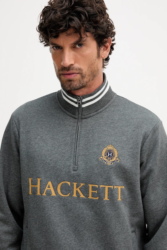 Hackett London bluza szary HM5800022