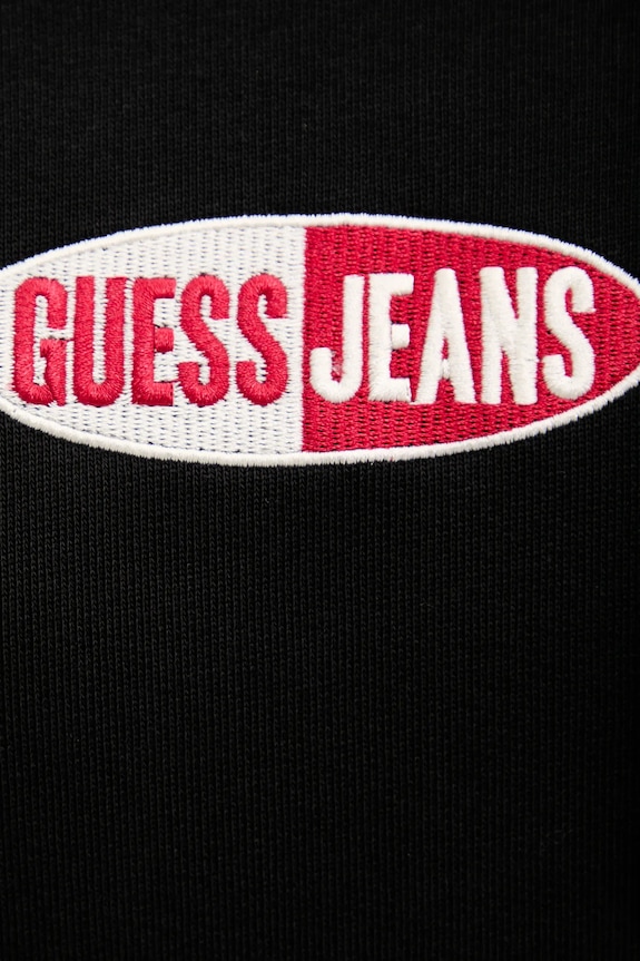 Guess Jeans bluza bawełniana M5YQ02.KCPR1 czarny