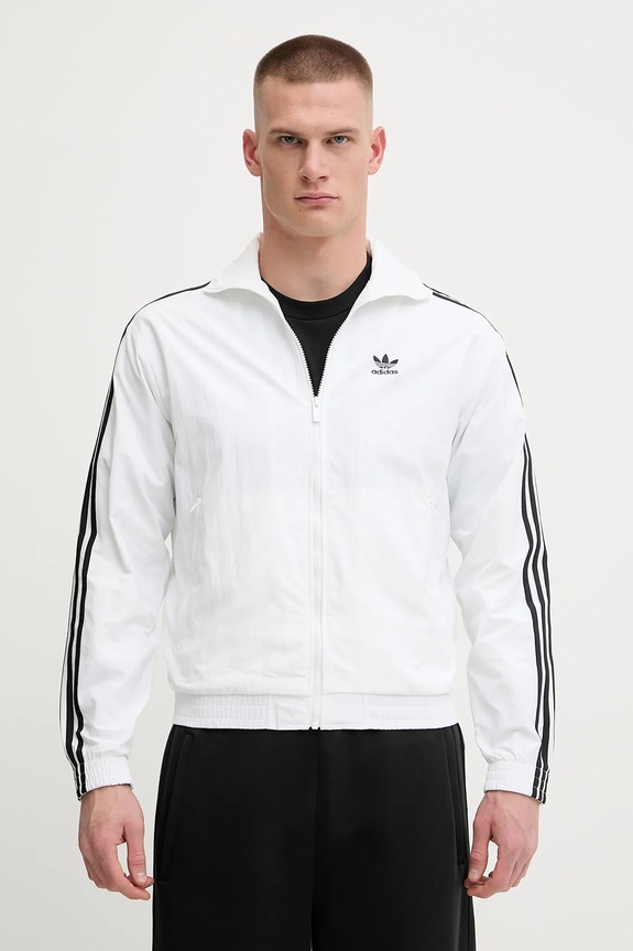 adidas Originals felpa Firebird applique bianco JY1328