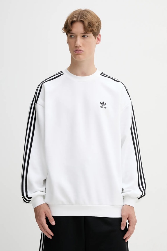 Кофта adidas Originals Oversize Crew без капюшона белый JY1404