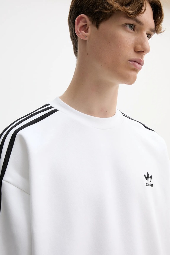Кофта adidas Originals Oversize Crew белый JY1404