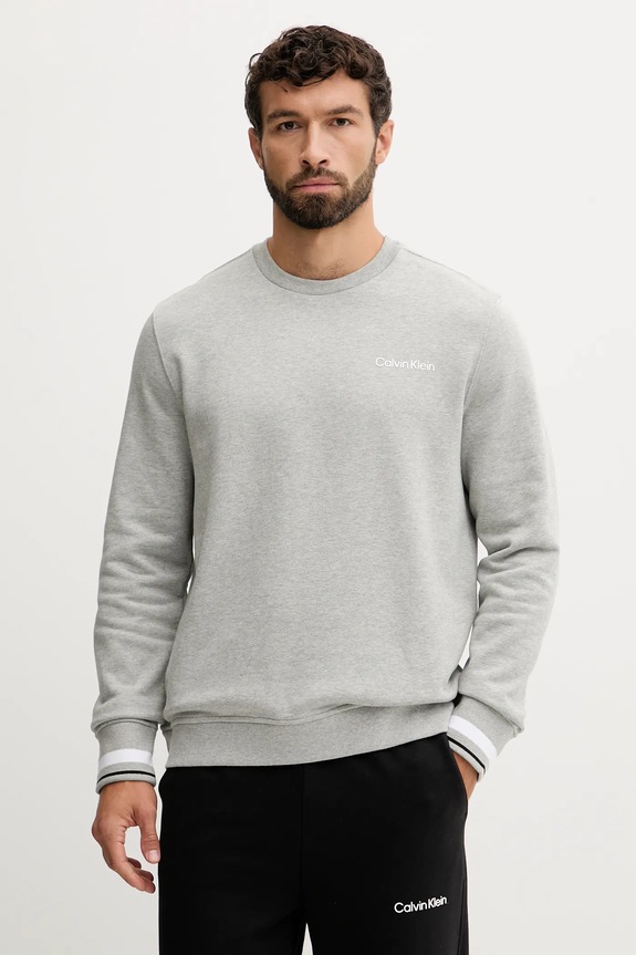Calvin Klein Performance bluza nadruk szary LVGMF5W312