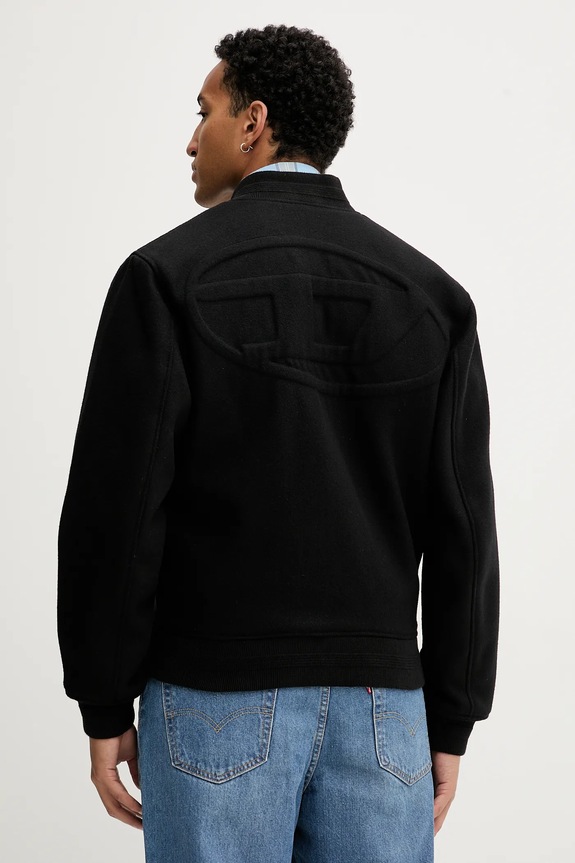 Abbigliamento Diesel giacca bomber con lana J-ARRY A19582.0PJBI nero