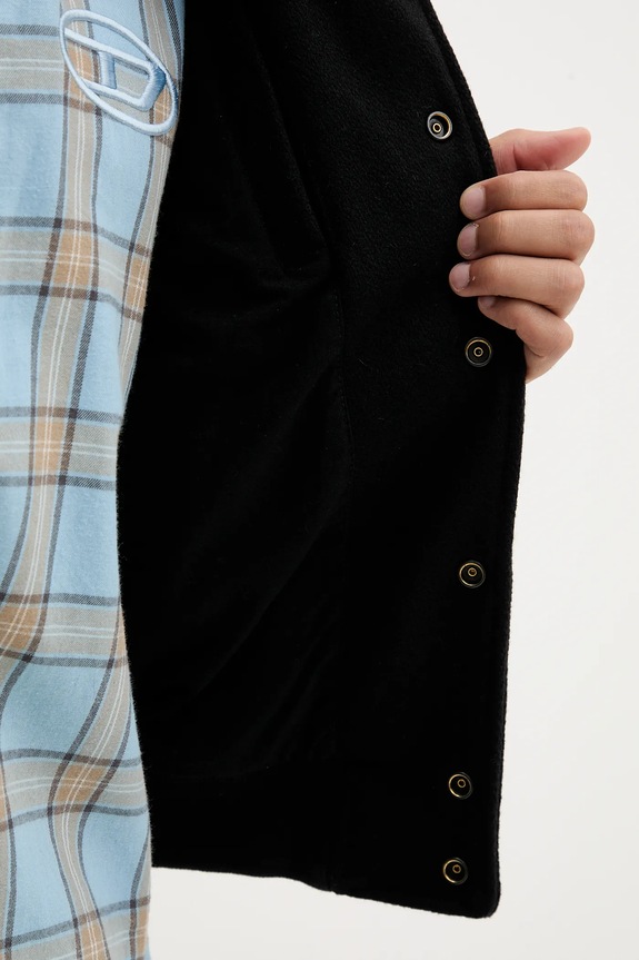 Diesel giacca bomber con lana J-ARRY A19582.0PJBI