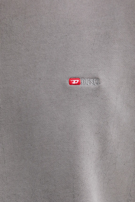 Diesel bluza bawełniana S-BAXT-T1 A19306.0PLBV szary