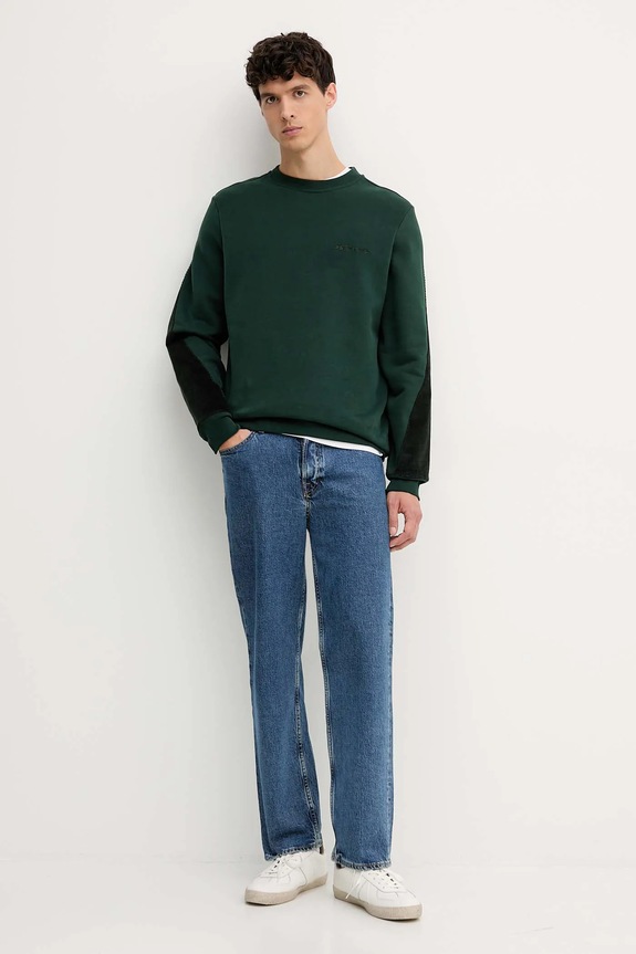 Βαμβακερή μπλούζα PS Paul Smith M2R.684Z.T22193 πράσινο AW25