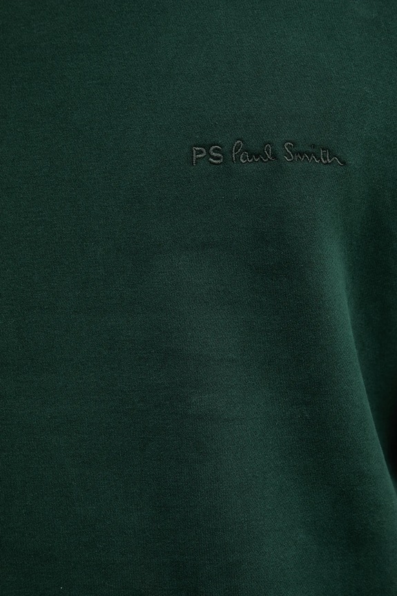 Βαμβακερή μπλούζα PS Paul Smith M2R.684Z.T22193 πράσινο