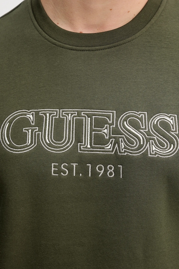 Guess bluza M5BQ08.K9Z21 zielony