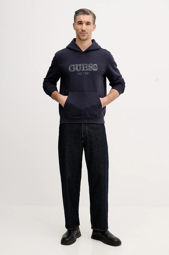 Mikina Guess M5BQ36.K9Z21 námořnická modř AW25