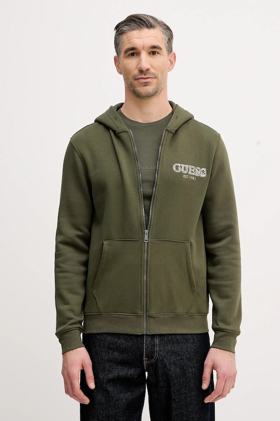 Guess bluza pozostałe zielony M5BQ48.K9Z21