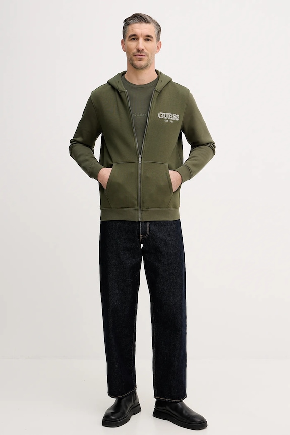 Guess bluza M5BQ48.K9Z21 zielony AW25