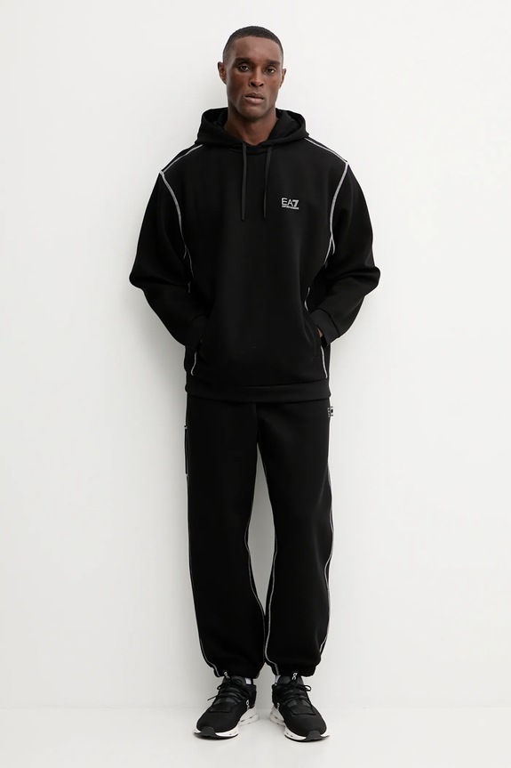 EA7 Emporio Armani bluză AF13538.7M000660 negru AW25
