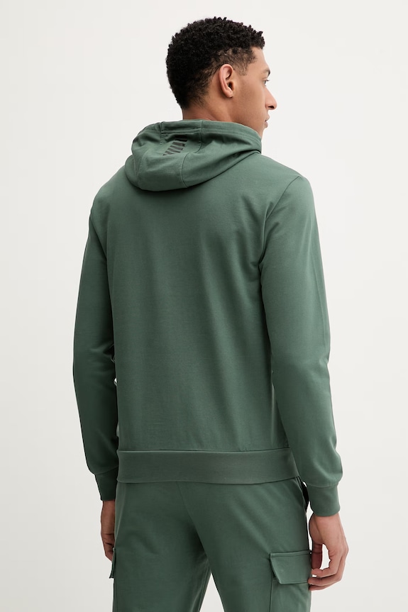Ρούχα Βαμβακερή μπλούζα EA7 Emporio Armani PJVRZ.8NPM32 πράσινο