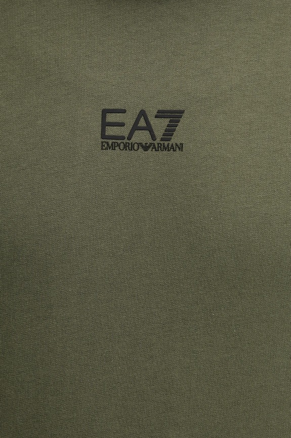 Бавовняна кофта EA7 Emporio Armani PJVRZ.8NPM32 зелений