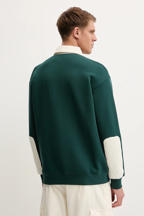 Îmbrăcăminte EA7 Emporio Armani hanorac de bumbac AF16427.7X000142 verde