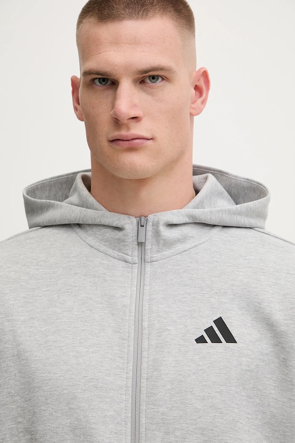 Mikina adidas Future Icons sivá JD4945
