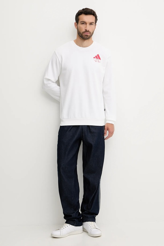 Ruházat adidas felső Food Noodle Graphic Sweatshirt JW4347 fehér